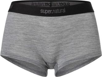 super.natural Tundra 175 Boyfriend Hipster Unterhose für Damen | grau