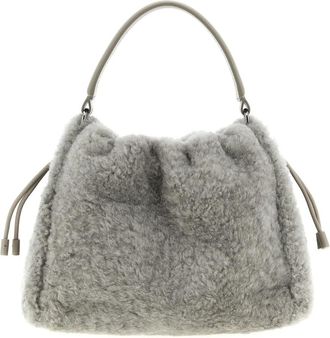Brunello Cucinelli Mujer, Bolsos, Gris, Talla: ONE Size