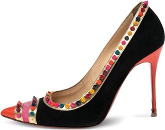 Christian Louboutin Pumps con borchie 105mm - Nero