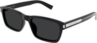 Saint Laurent Authentieke Premium Kwaliteitsbrillen - unisex - Zonnebrillen - Zwart - 57 MM - Accessoires
