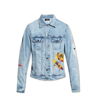 Amiri Playboy Magazine Trucker Denimjack