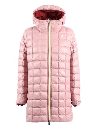 K-Way Sophia omkeerbare parka met capuchon - Roze