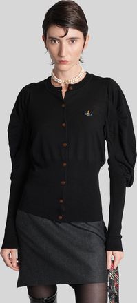 Vivienne Westwood Eli Cardigan In Black Wool