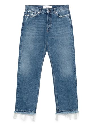 S&eacute;fr Jeans dal taglio sfilacciato
