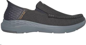 Skechers Womens Parson-Ralven Shoes In Gray