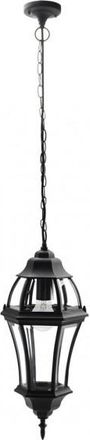 Fabrilamp Fabrilamp - Colgante Exterior Aluminio Becrux 1xe27 Negro Ip44 Regx24x24 Cm