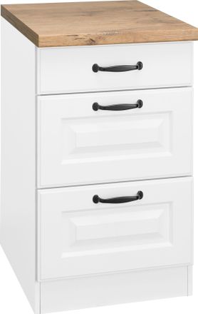 Wiho Küchen Unterschrank »Erla« 50 cm breit, mit 2 grossen Auszügen