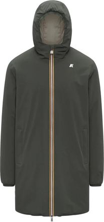K-Way Uomo, Cappotti, Verde, L, new