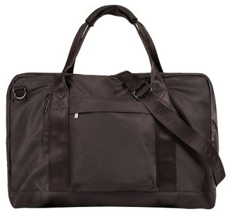 Bugatti Reisetasche BUGATTI ELIA, Damen, Gr. B/H/T: 55cm x 33cm x 20cm onesize, braun, Kunstfaser, leicht gl&auml;nzend, unifarben, Taschen Reisetasche