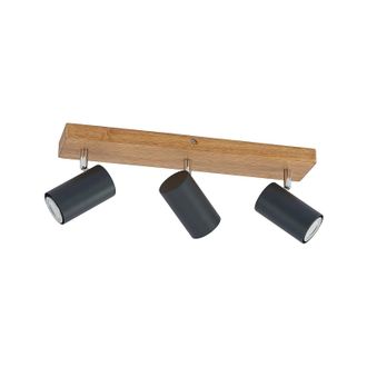 Lindby Foco maniva En Marr&oacute;n De Madera - Lindby