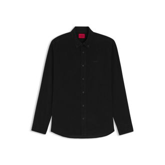 HUGO BOSS Relaxed-fit shirt in cotton corduroy