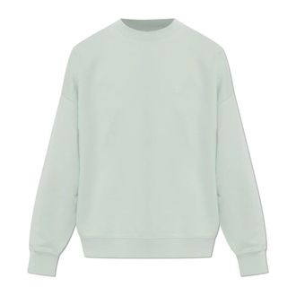 Anine Bing Miles Sweatshirt - Dames - Sweatshirts - Groen - S - Katoen - Hoodies & sweatvesten
