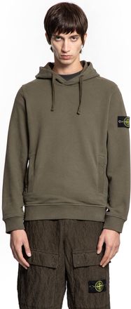 Stone Island 6100029 Hoodie Cotton Fleece Sweatshirt