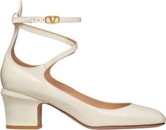 Valentino Garavani Dames, Schoenen, Beige, Maat: 36 1/2 EU Leer