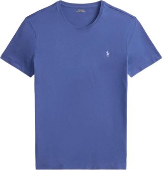 Polo Ralph Lauren T-shirt met logo en korte mouwen - Blauw