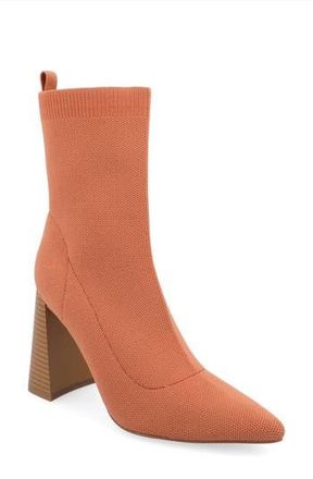 Journee Collection Noralinn Bootie in Rust at Nordstrom Rack, Size 7.5