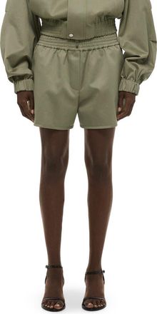 Helmut Lang Cotton Boxer Shorts in Vetiver at Nordstrom, Size X-Large
