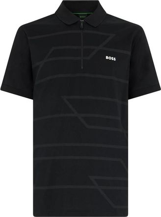 HUGO BOSS Philix Polo - Heren - Polos - Zwart - M - Katoen - Tops
