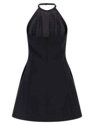 Valentino Garavani Sequin-Embellished Wool Dress - Black