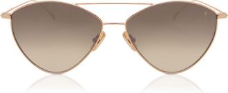 Eyepetizer Ambre C.9-18F Mens Sunglasses Gold Size 57