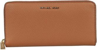 Michael Kors Accessoires, Dames, Bruin, ONE Size, Leer, Pebbled Leather Wallet