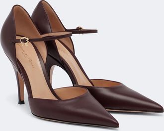 Gianvito Rossi Sofia DOrsay leather pumps