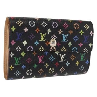 Louis Vuitton Portafoglio in tela Pre-owned - - Pre-owned - Donna - Nero - ONE SIZE