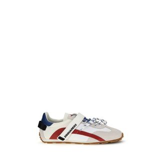 Dsquared2 Multicolor Calf Leather Bos Taurus Mens Sneakers