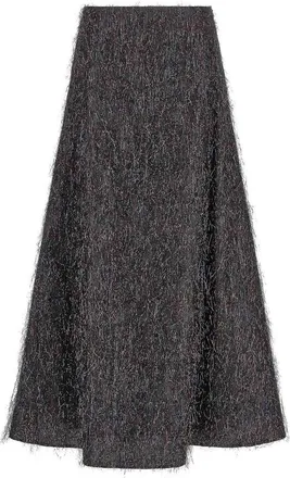 PESERICO Skirt With Metallic Fringes