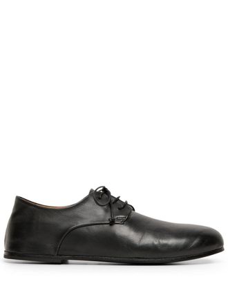 Marsèll Steccoblocco Derby shoes - women - Calf Leather/Leather/Rubber/Leather - 36.5 - Black