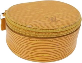 Louis Vuitton Pre-owned Bags, female, Yellow, Size: ONE SIZE Pre-owned Jewelry Box