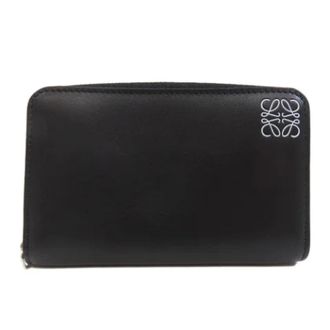 Loewe Pre-owned Wallets, female, Black, Size: ONE SIZE Pre-owned Leather wallets