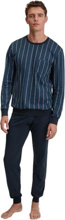 CALIDA Heren, Nachtkleding & Lounge, Blauw, Maat: S