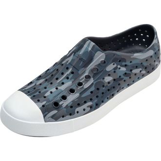 Native Jefferson Printed Slip-On Sneaker in Dublin Grey/Pigeon Camo at Nordstrom Rack, Size 4