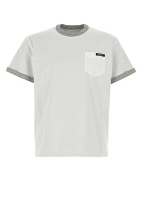 Prada White Cotton Reversible T Shirt
