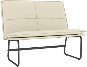 vidaXL Furniture Limited - Banco De Cuero Sint&eacute;tico Color Crema