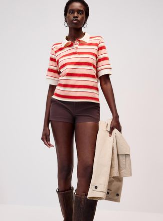 Twik Womens Summer stripes polo