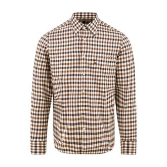 Aquascutum Casual Shirts, male, Multicolor, Size: 2XL Iconic Shirt