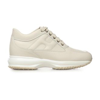 Hogan Sneakers, female, Beige, Size: 5 1/2 US Interactive Sneakers