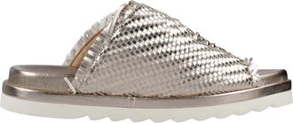 Alma En Pena Gesp Sandaal Slippers - Dames - Sandalen - Grijs - 40 EU - Schoenen