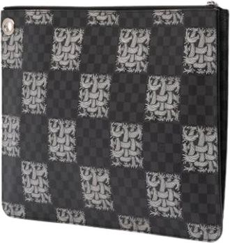 Louis Vuitton Pre-owned Clutches, female, Black, Size: ONE SIZE Pre-owned Canvas clutches