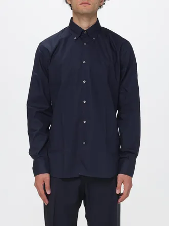 Brooksfield Camicia casual in popeline di cotone con collo button-down