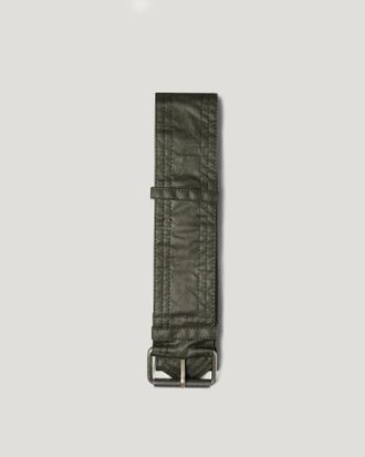 Belstaff Para Hombre Algod&oacute;n Encerado Verde Aceituna Desgastado Eu 46-50