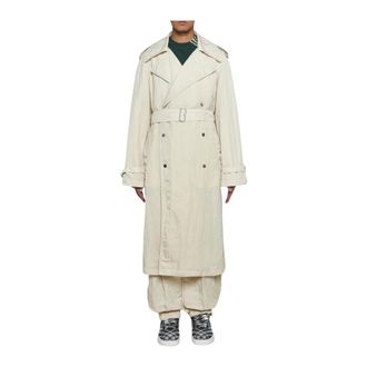 Burberry Hombre, Abrigos, Beige, Talla: M