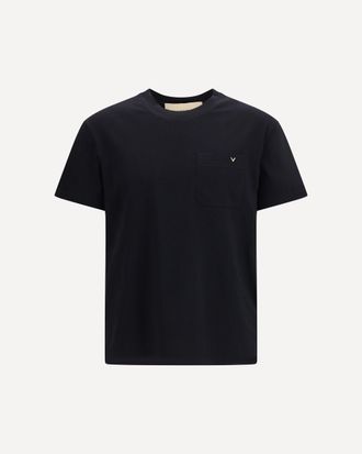 Valentino T-shirt in cotone con VGold Man M
