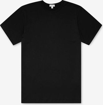 Sunspel Kurzarm-Rundhals-T-Shirt Classic