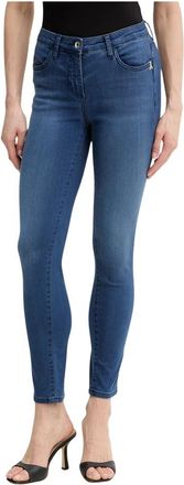 Patrizia Pepe Skinny Jeans - Dames - Skinny Jeans - Blauw - W28 - Katoen - Jeans
