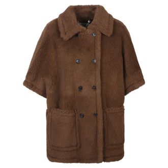 Max Mara Mujer, Chaquetas, Marr&oacute;n, Talla: ONE Size