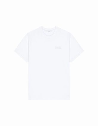 Givenchy Mens Branded Cotton T Shirt White - Size: 36