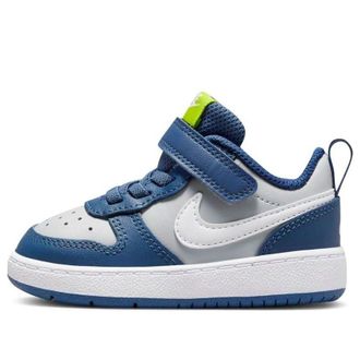 Nike (TD) Nike Court Borough Low Grey Fog Mystic Navy BQ5453-016
